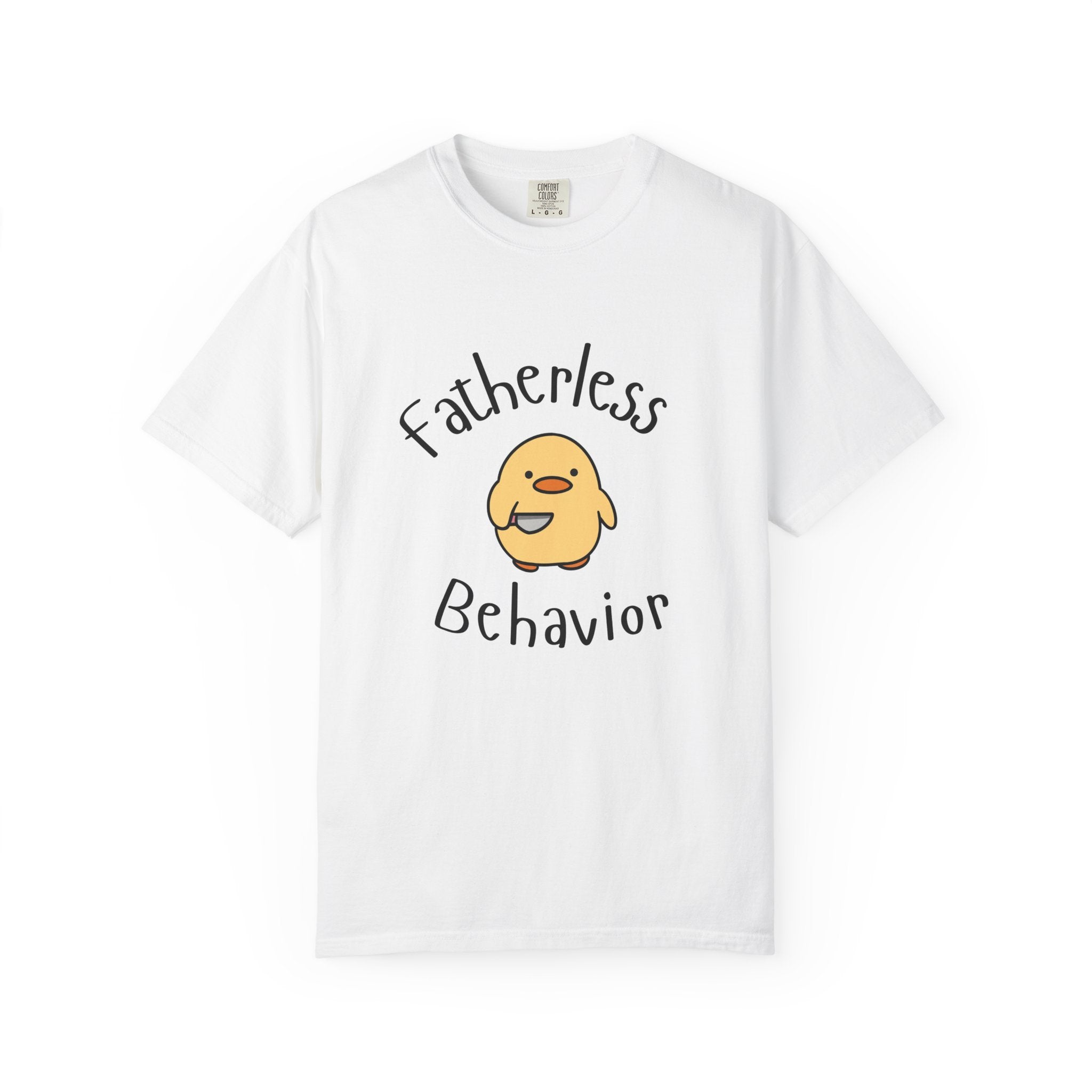 Fatherless Behavior Cute Chick Graphic T-Shirt